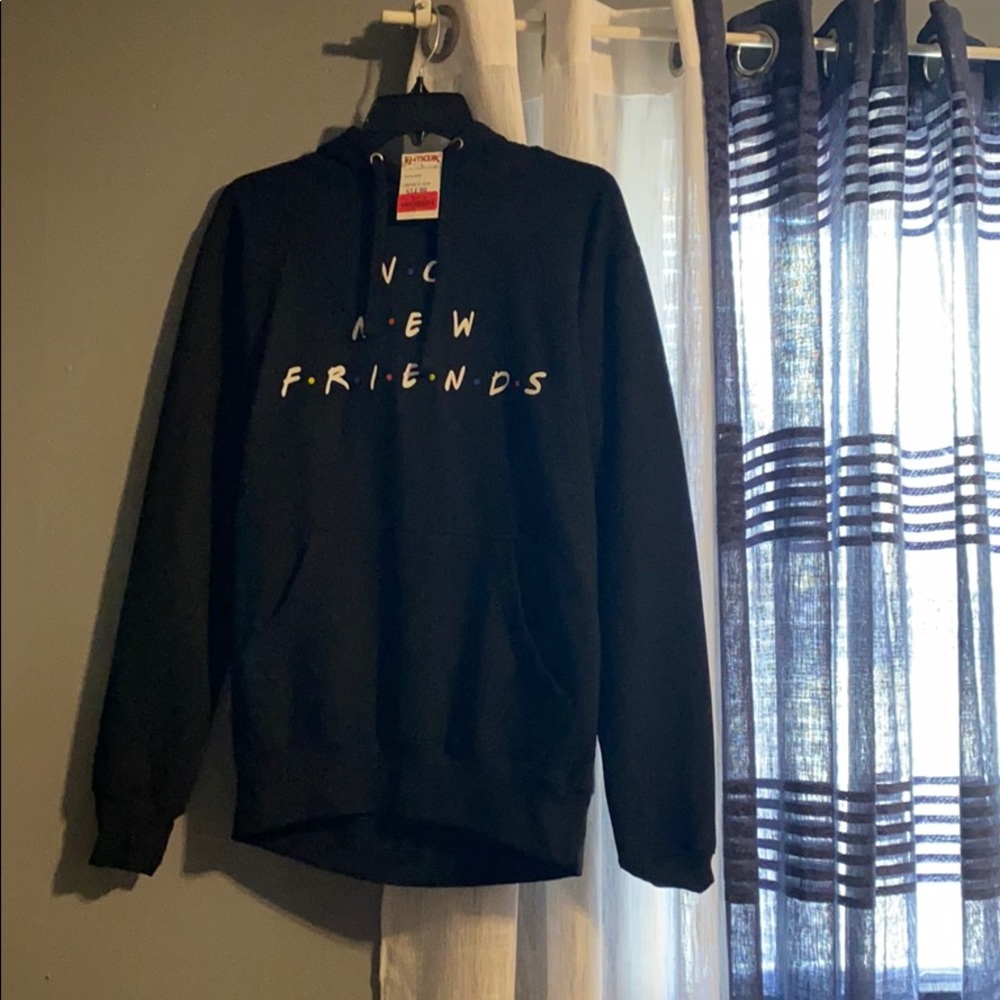 Black hoodie